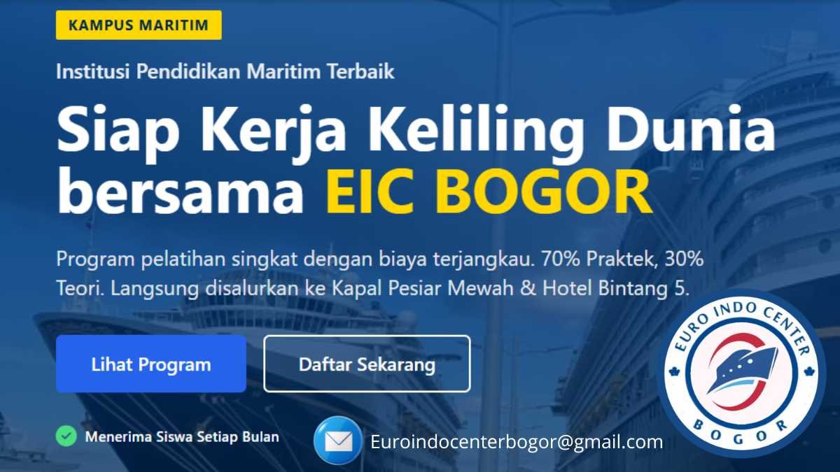 EIC Bogor – Institusi Pendidikan Maritim Terbaik di Bogor